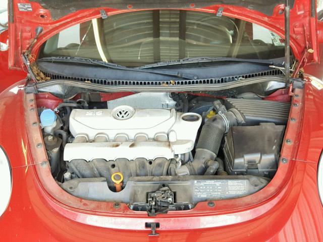 3VWRW31C99M511441 - 2009 VOLKSWAGEN NEW BEETLE Qırmızı foto 7