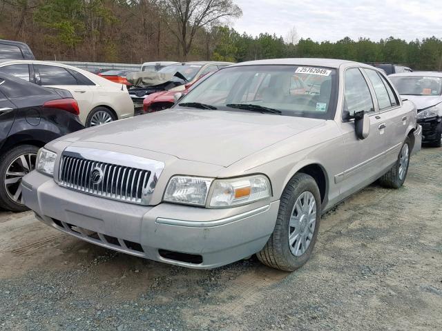 2MEFM74V46X614166 - 2006 MERCURY GRAND MARQ SILVER photo 2