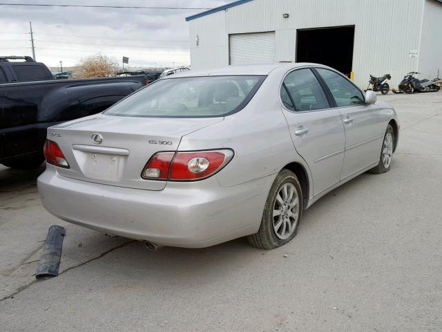 JTHBF30G930089107 - 2003 LEXUS ES 300 GRAY photo 4