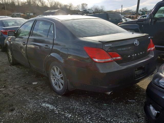 4T1BK36B46U125819 - 2006 TOYOTA AVALON BLACK photo 3