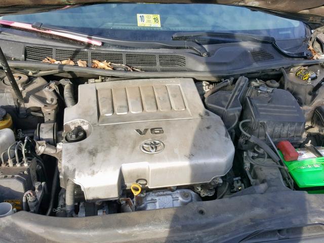 4T1BK36B46U125819 - 2006 TOYOTA AVALON BLACK photo 7