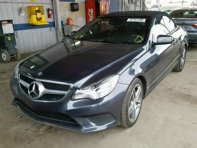 WDDKK5KFXEF278156 - 2014 MERCEDES-BENZ E 350 GRAY photo 2