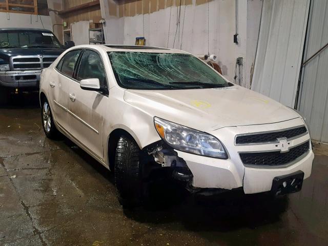 1G11F5SR6DF140903 - 2013 CHEVROLET MALIBU 2LT WHITE photo 1