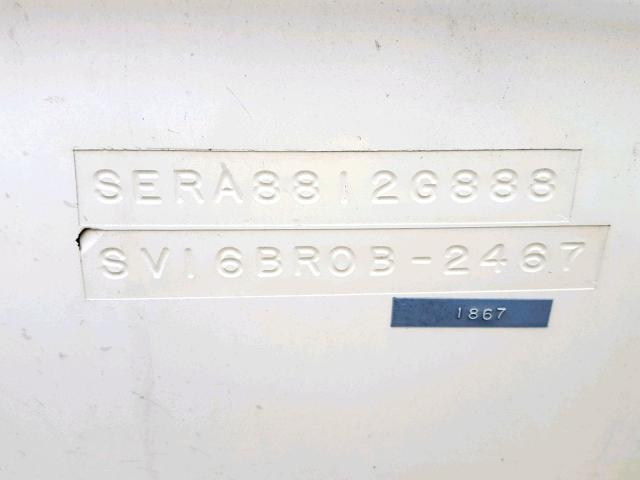 SERA8812G888 - 1988 SEAR BOAT WHITE photo 10