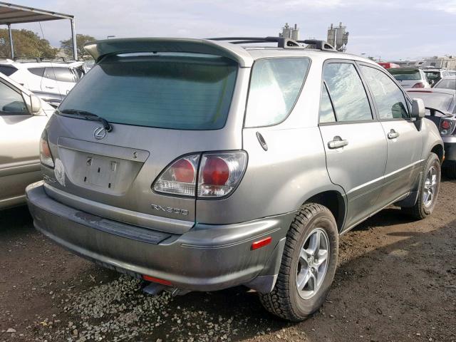 JTJGF10UX10083831 - 2001 LEXUS RX 300 GRAY photo 4