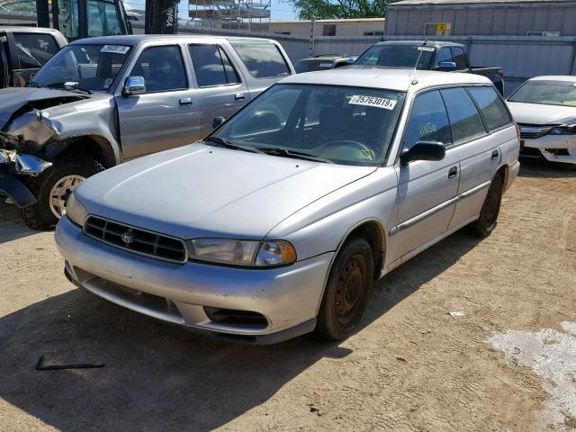 4S3BK435XX7306030 - 1999 SUBARU LEGACY L SILVER photo 2