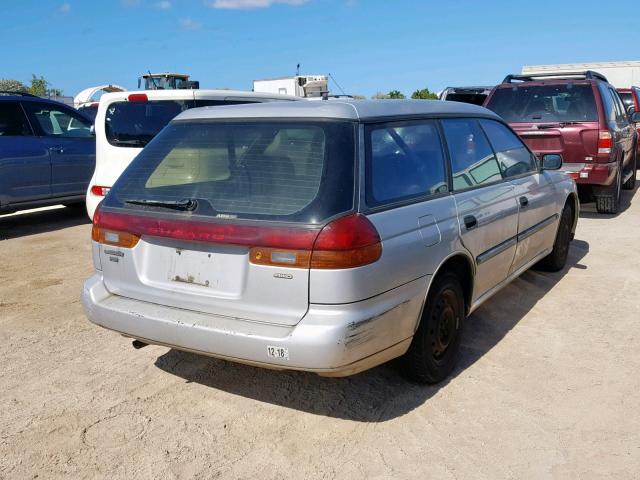 4S3BK435XX7306030 - 1999 SUBARU LEGACY L SILVER photo 4