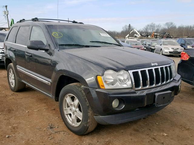 1J8HR58237C639339 - 2007 JEEP GRAND CHER BLACK photo 1