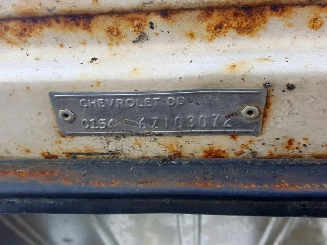 C1546Z103072 - 1966 CHEVROLET PICK UP GRAY photo 10