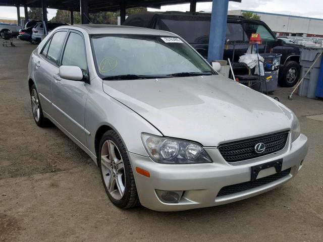 JTHBD192240091641 - 2004 LEXUS IS 300 SILVER photo 1