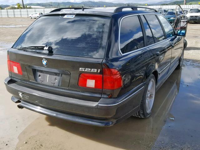 WBADP6335XBV61747 - 1999 BMW 528 IT AUT BLACK photo 4