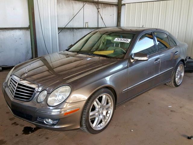 WDBUF56X88B214153 - 2008 MERCEDES-BENZ E 350 GRAY photo 2