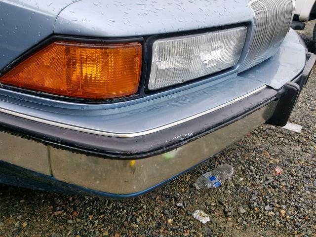 2G4WD14W5J1442566 - 1988 BUICK REGAL LIMI BLUE photo 9