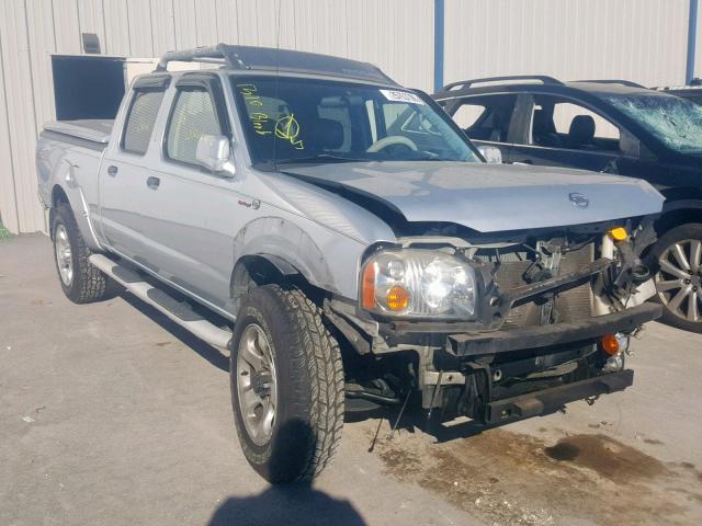 1N6MD29YX2C352060 - 2002 NISSAN FRONTIER C SILVER photo 1