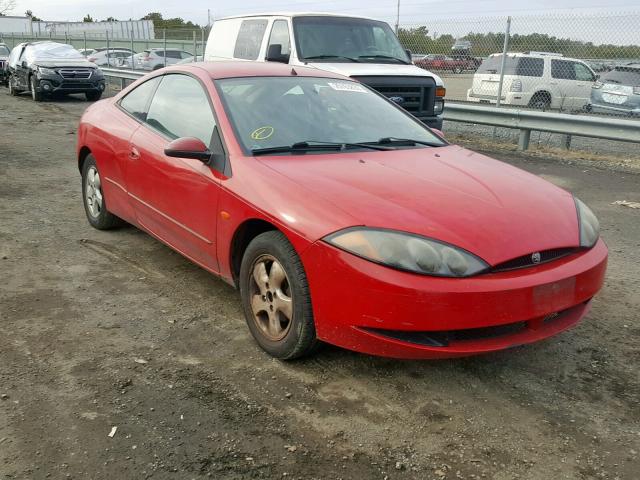 1ZWFT61L6X5684930 - 1999 MERCURY COUGAR V6 RED photo 1