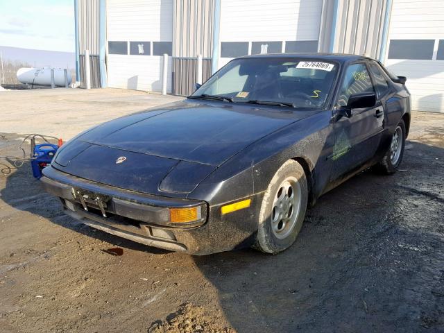 WP0AA0945GN456919 - 1986 PORSCHE 944 BLACK photo 2