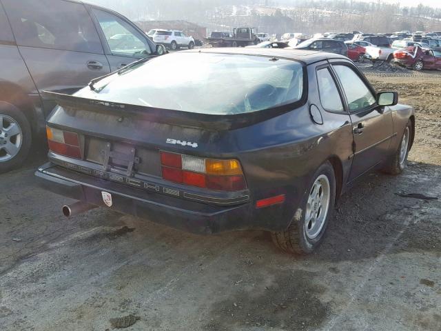 WP0AA0945GN456919 - 1986 PORSCHE 944 BLACK photo 4