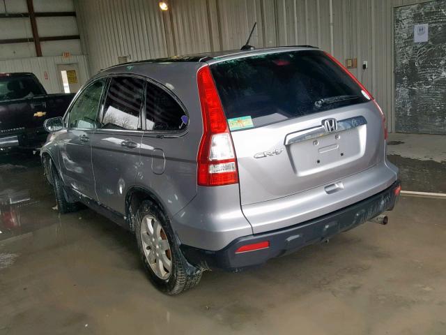 JHLRE48737C017632 - 2007 HONDA CR-V EXL SILVER photo 3