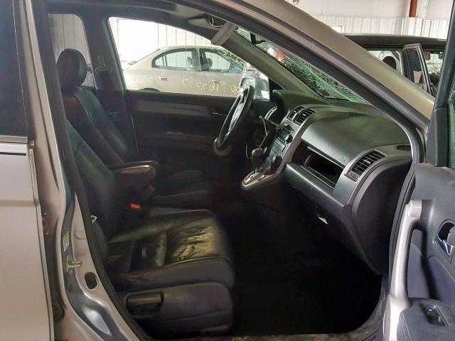 JHLRE48737C017632 - 2007 HONDA CR-V EXL SILVER photo 5