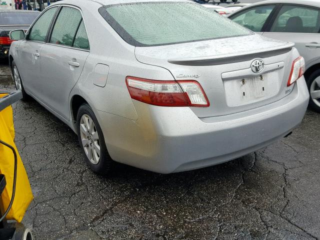 4T1BB46K79U062662 - 2009 TOYOTA CAMRY HYBR SILVER photo 3