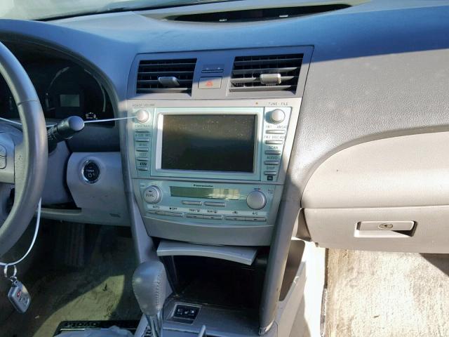 4T1BB46K79U062662 - 2009 TOYOTA CAMRY HYBR SILVER photo 9