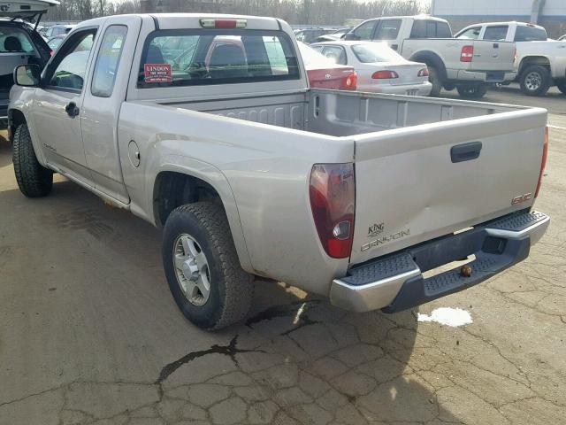 1GTDT196X58120791 - 2005 GMC CANYON GRAY photo 3