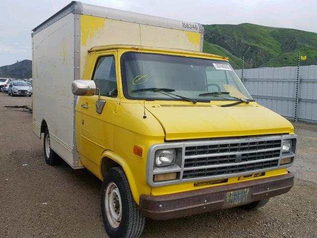 1GDGG31Z6SF531109 - 1995 GMC CUTAWAY VA YELLOW photo 1