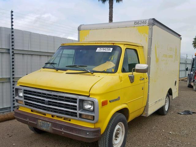 1GDGG31Z6SF531109 - 1995 GMC CUTAWAY VA YELLOW photo 2