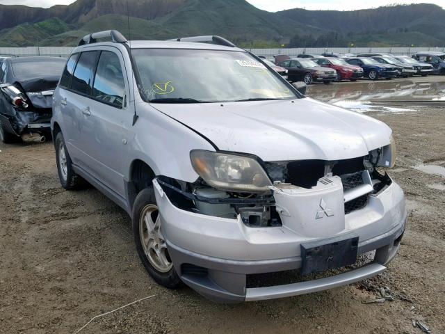 JA4LZ31G33U079879 - 2003 MITSUBISHI OUTLANDER SILVER photo 1