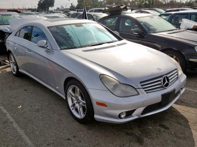 WDDDJ72X67A080089 - 2007 MERCEDES-BENZ CLS 550 SILVER photo 1