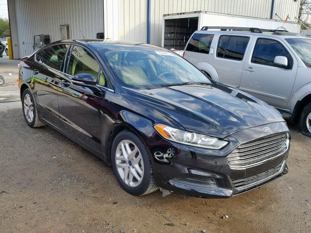 3FA6P0H74FR173588 - 2015 FORD FUSION SE BLACK photo 1