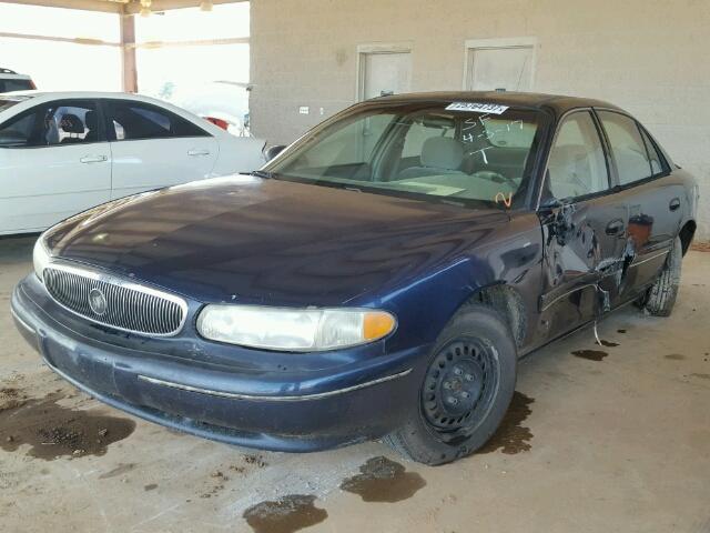 2G4WS52J511310671 - 2001 BUICK CENTURY CU BLUE photo 2