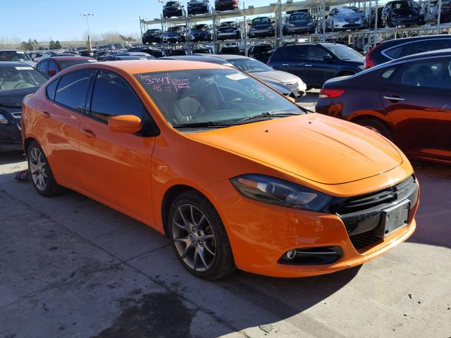 1C3CDFBA4DD346193 - 2013 DODGE DART SXT ORANGE photo 1