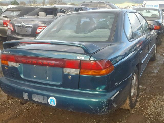 4S3BD4357X7262367 - 1999 SUBARU LEGACY L TEAL photo 4