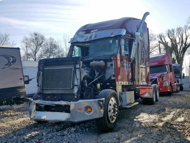 3AKJGMDR4DDFD9631 - 2013 FREIGHTLINER CONVENTION RED photo 2