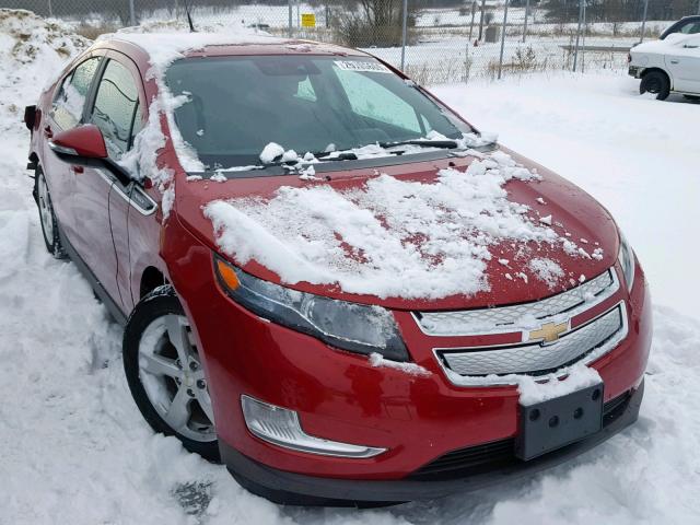 1G1RB6E42EU150233 - 2014 CHEVROLET VOLT RED photo 1