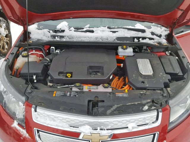 1G1RB6E42EU150233 - 2014 CHEVROLET VOLT RED photo 7