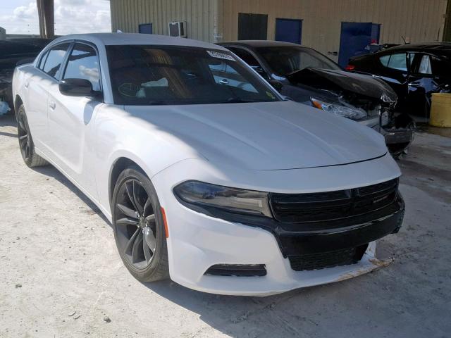 2C3CDXHG6GH272672 - 2016 DODGE CHARGER SX WHITE photo 1