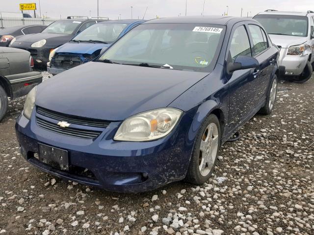 1G1AF5F51A7171893 - 2010 CHEVROLET COBALT 2LT BLUE photo 2