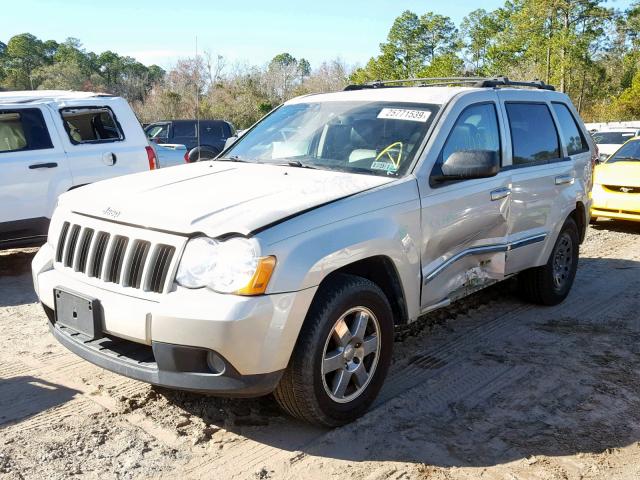 1J4PR4GK4AC136046 - 2010 JEEP GRAND CHER GRAY photo 2