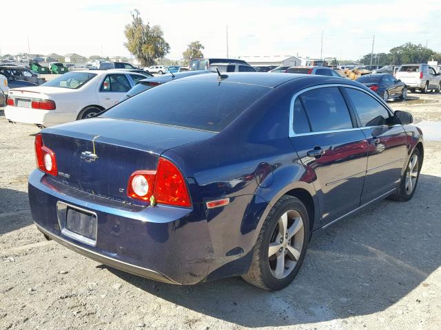 1G1ZJ57B89F203987 - 2009 CHEVROLET MALIBU 2LT BLUE photo 4