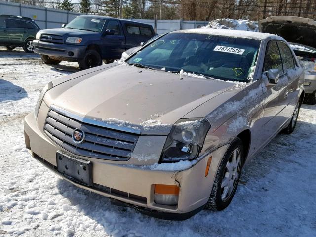 1G6DM57T960127182 - 2006 CADILLAC CTS GOLD photo 2