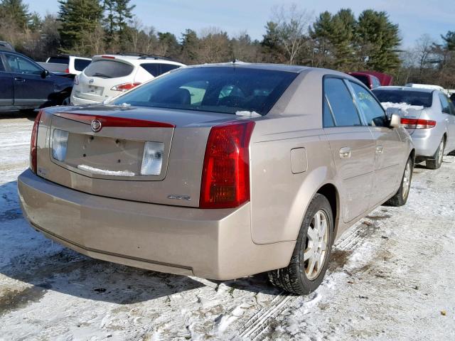 1G6DM57T960127182 - 2006 CADILLAC CTS GOLD photo 4