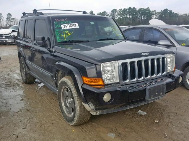 1J8HH48K48C141987 - 2008 JEEP COMMANDER 黑色 照片 1