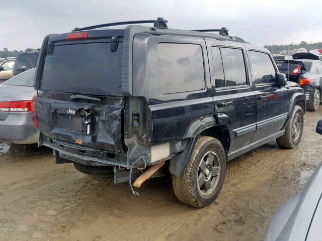 1J8HH48K48C141987 - 2008 JEEP COMMANDER 黑色 照片 4