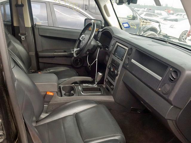 1J8HH48K48C141987 - 2008 JEEP COMMANDER 黑色 照片 5