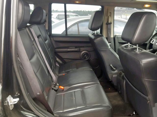 1J8HH48K48C141987 - 2008 JEEP COMMANDER 黑色 照片 6