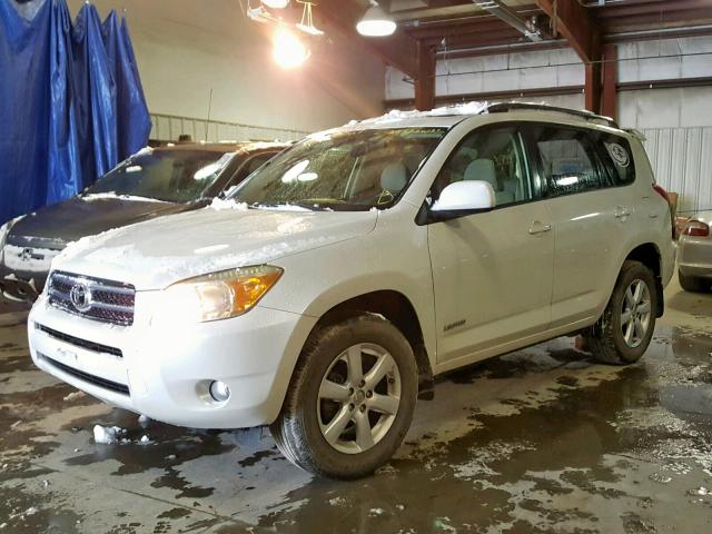 JTMBD31V265042271 - 2006 TOYOTA RAV4 LIMIT WHITE photo 2