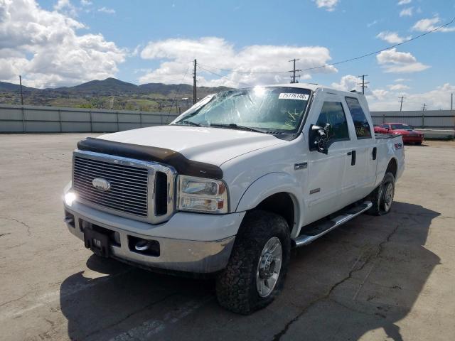 1FTWW31P17EA53163 - 2007 FORD F350 SRW SUPER DUTY  photo 2