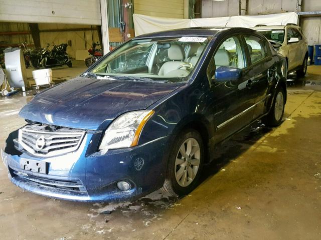 3N1AB6AP4CL656080 - 2012 NISSAN SENTRA 2.0 BLUE photo 2